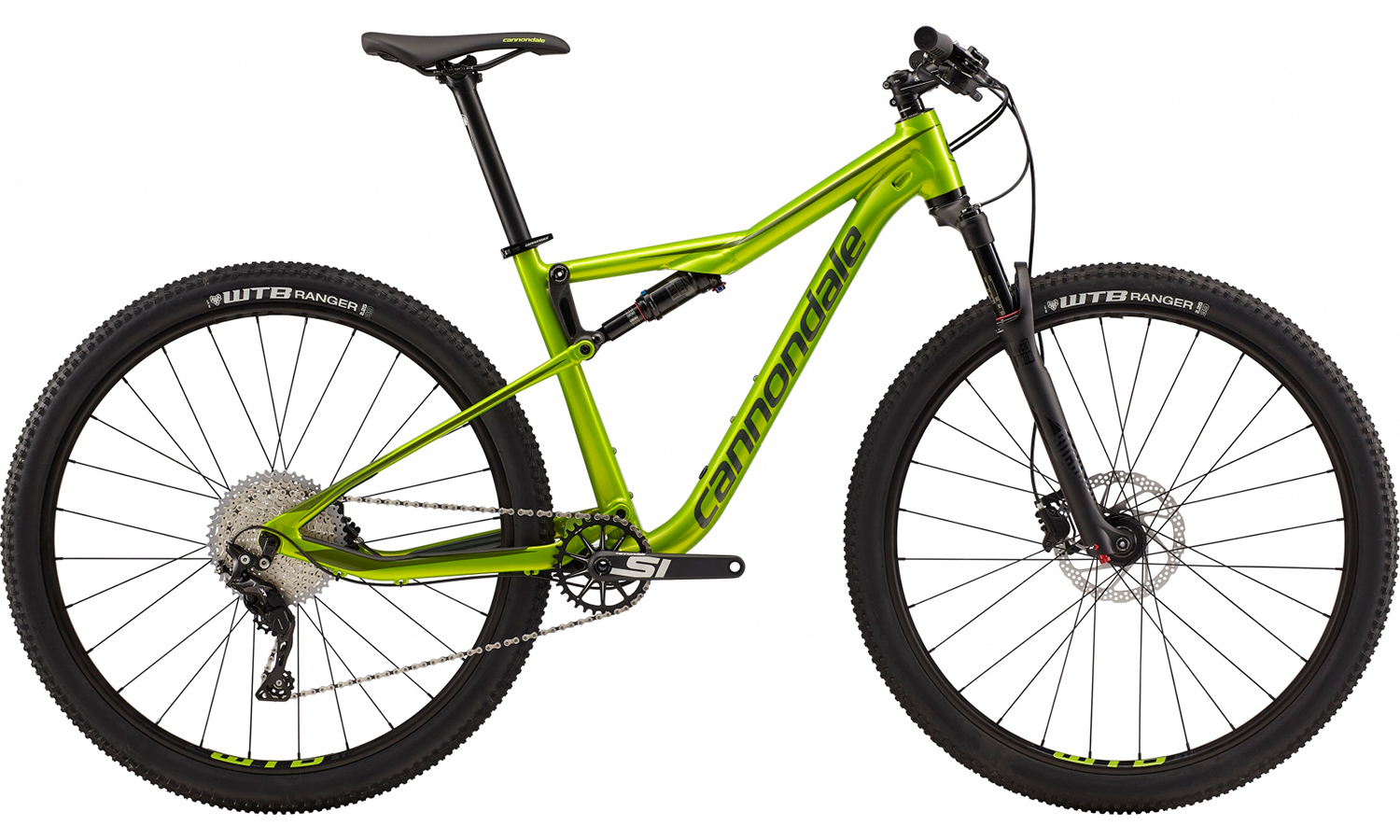 Фотографія Велосипед 27,5" Cannondale SCALPEL SI (2019) 2019 салатовий